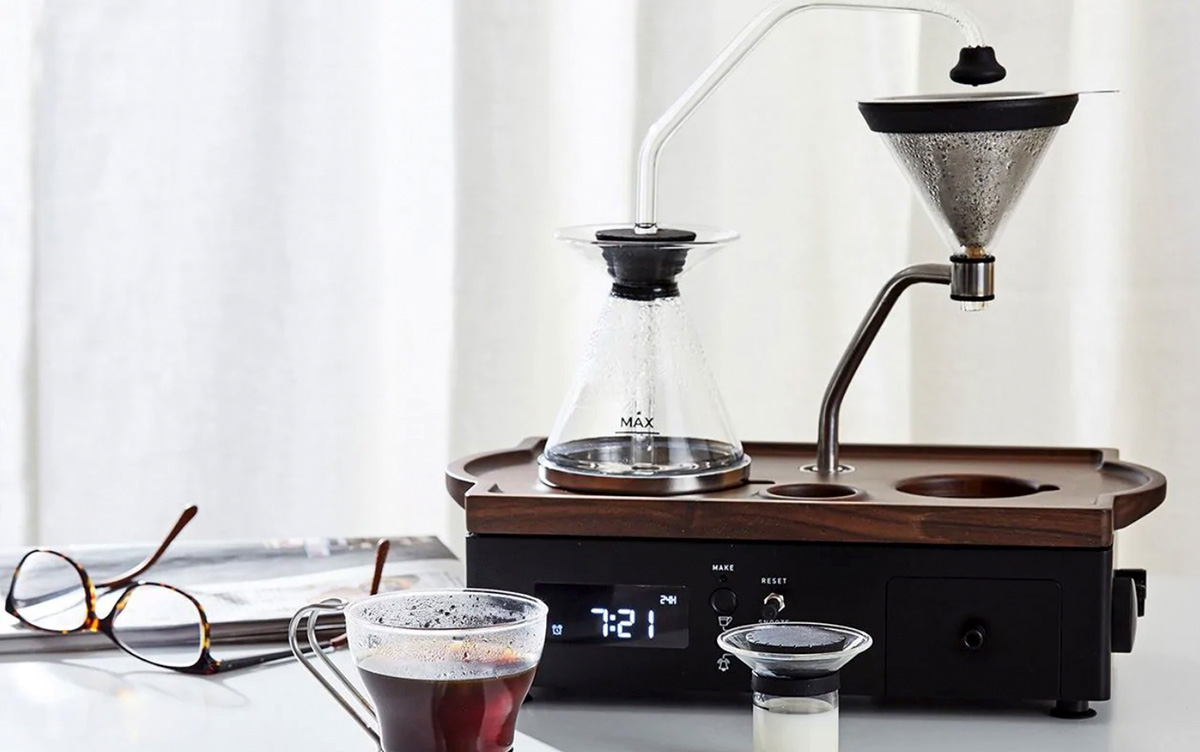 コーヒーメーカー × 目覚まし時計！？イギリスのプロダクト『The Barisieur – Coffee & Tea Alarm Clock』が日本上陸！