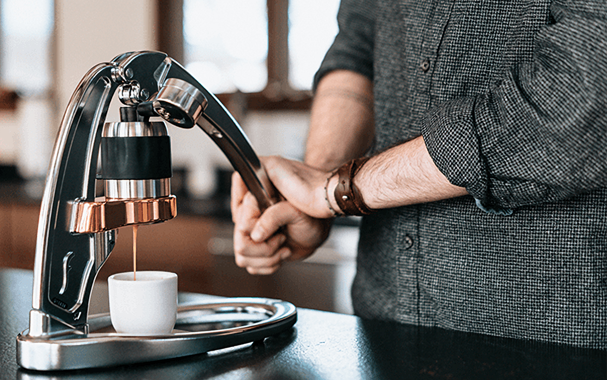 1杯のエスプレッソを追求する無骨なエスプレッソメーカー『Flair Espresso Maker』が登場しています