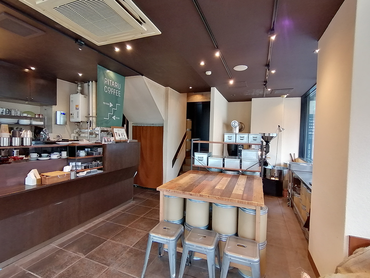 今年10周年の燻製珈琲で有名な「RITARU COFFEE」が店舗の一部リニューアル！あらたな試みも！